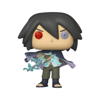 Sasuke with Chidori Katana Funko Pop! #1040 Glow Chase Chalice Collectibles Exclusive stock photo out-of-box from Boruto: Naruto Next Generations