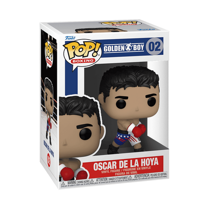 Oscar De La Hoya Funko Pop! #02 stock photo in-box from Boxing