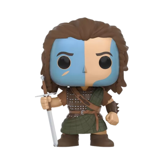 William Wallace Funko Pop! #368 stock photo out-of-box from Braveheart
