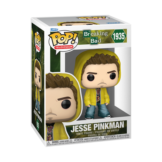 Jesse Pinkman Funko Pop! #1935 stock photo in-box from Breaking Bad