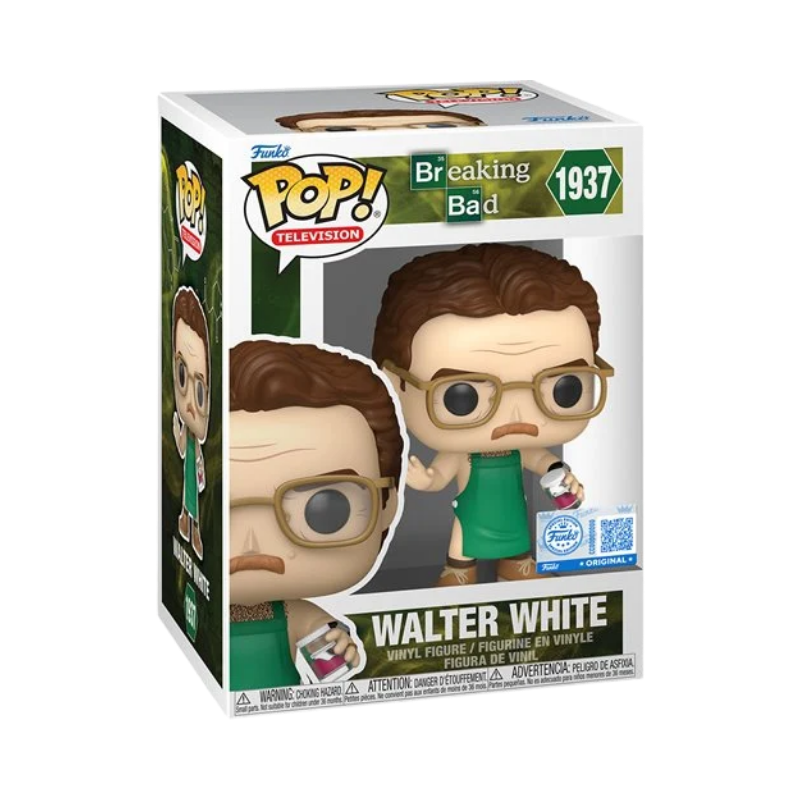 Walter White Funko Pop! #1937 Specialty Series Exclusive stock photo in-box from Breaking Bad