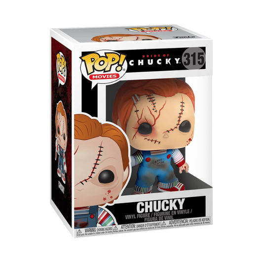 Chucky Funko Pop! #315 Hot Topic Exclusive stock photo in box figure from Bride of Chucky
