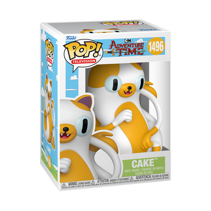 Funko Pop! Adventure Time Cake #1496 Funko Pop box packaging front view