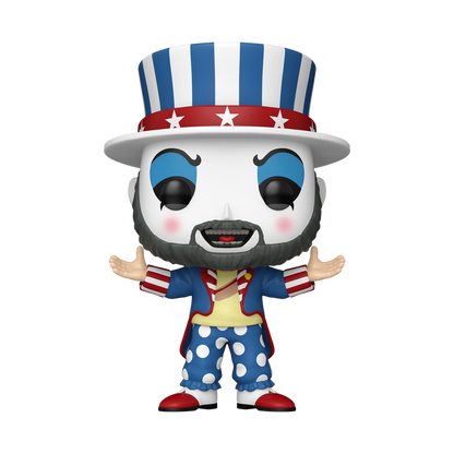 Funko Pop! House of 1000 Corpses Captain Spaulding #1850 figure out of box
