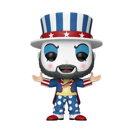 Funko Pop! House of 1000 Corpses Captain Spaulding #1850 figure out of box