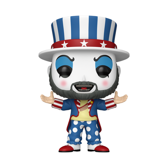 Funko Pop! House of 1000 Corpses Captain Spaulding #1850 figure out of box