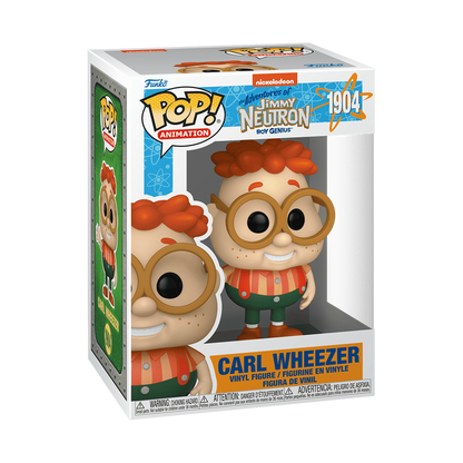 Funko Pop! Jimmy Neutron Carl Wheezer #1904 Funko Pop box packaging front view