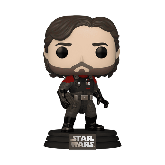 Cassian Andor Sienar Test Pilot Star Wars Andor Funko Pop Figure Holding Se-14r Light Repeating Blaster