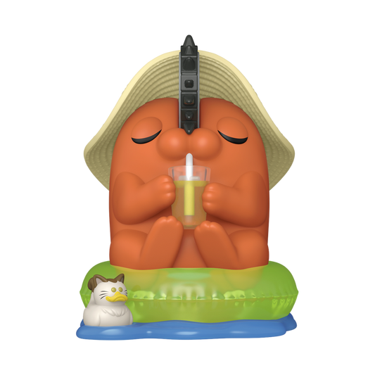 Pochita Funko Pop! #2329 San Diego Comic-Con Shared stock photo out-of-box from Chainsaw Man