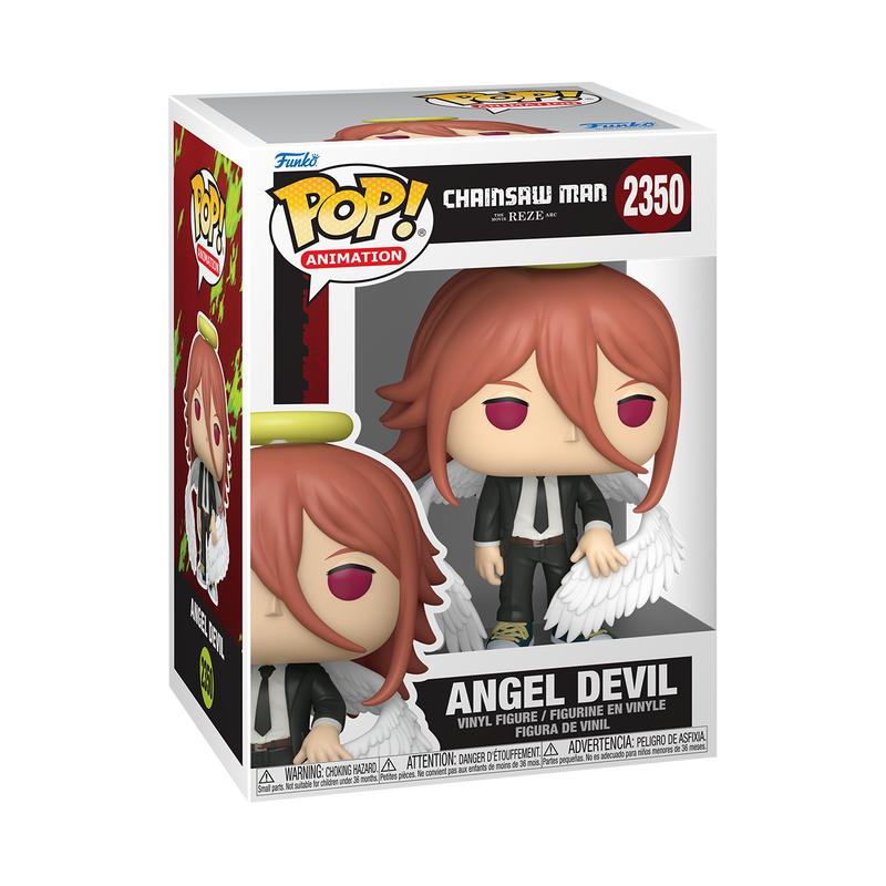Angel Devil Funko Pop! #2350 stock photo in-box Chainsaw Man Reze Arc