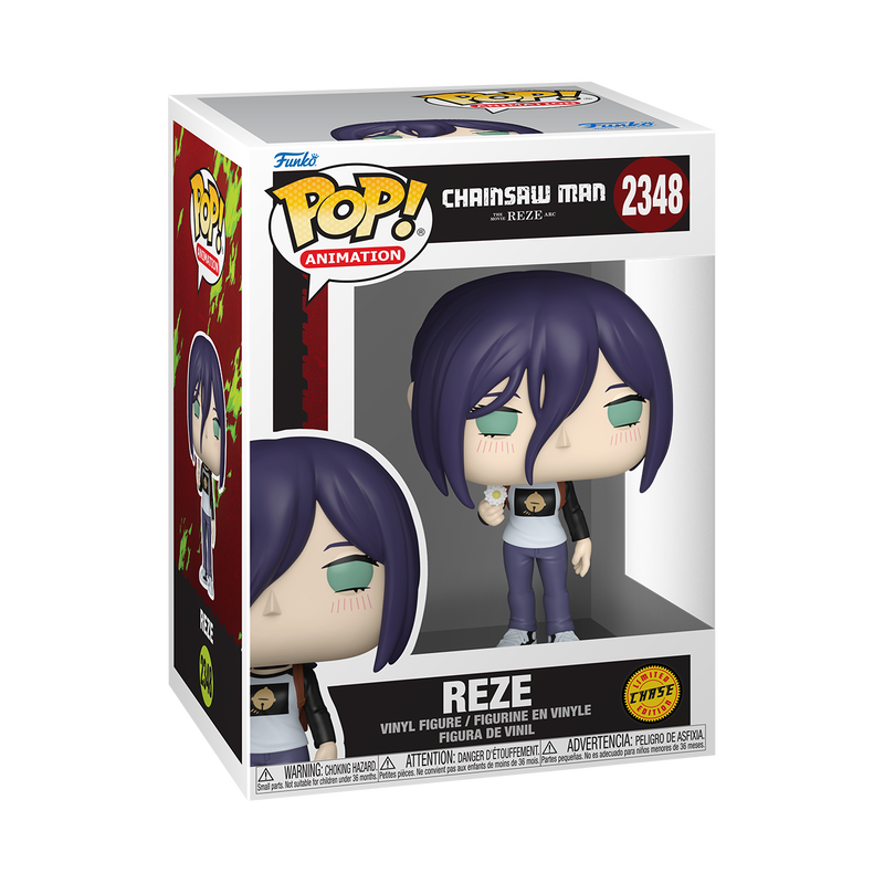 Reze Chase Funko Pop! #2348 stock photo in-box Chainsaw Man Reze Arc