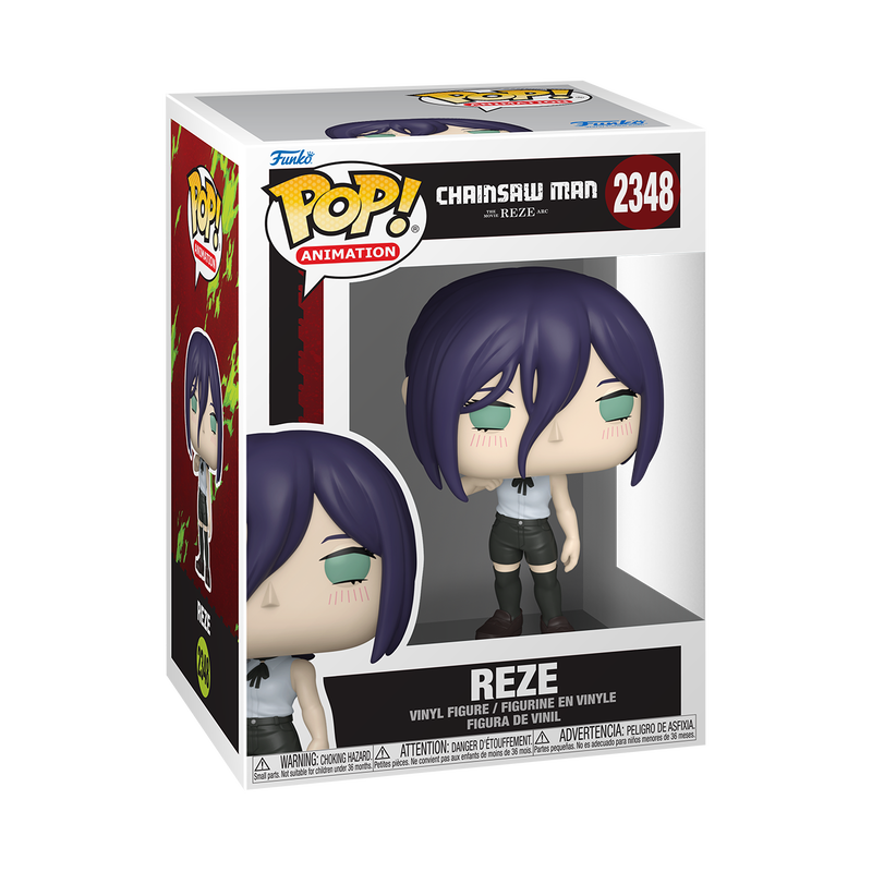 Reze Funko Pop! #2348 stock photo in-box Chainsaw Man Reze Arc