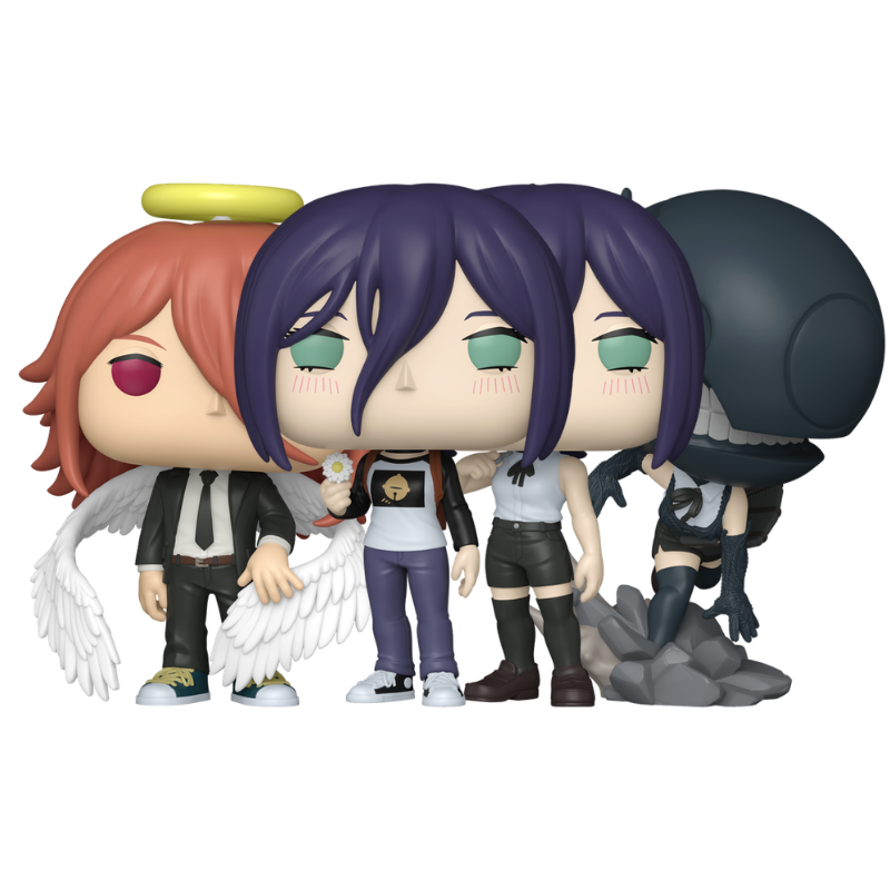 Reze Chase Bomb Angel Devil Funko Pop! #2348 2349 2350 stock photo out-of-box Chainsaw Man Reze Arc