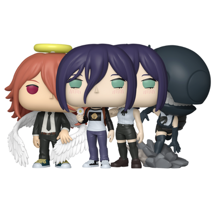 Reze Chase Bomb Angel Devil Funko Pop! #2348 2349 2350 stock photo out-of-box Chainsaw Man Reze Arc