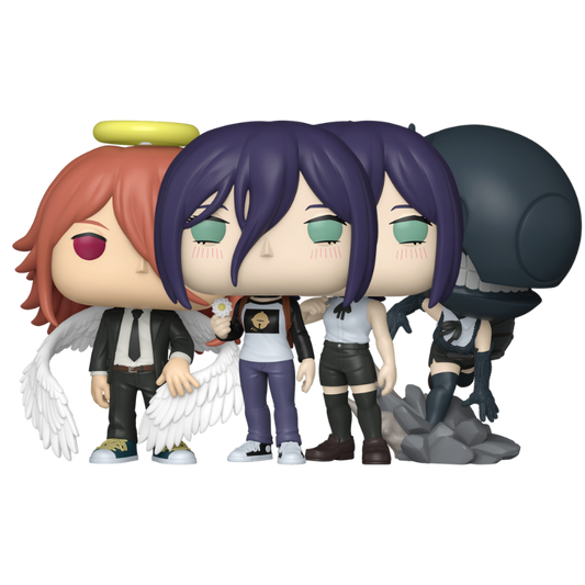 Reze Chase Bomb Angel Devil Funko Pop! #2348 2349 2350 stock photo out-of-box Chainsaw Man Reze Arc