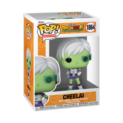 Funko Pop! Dragon Ball Super Cheelai #1864 Funko Pop box packaging front view
