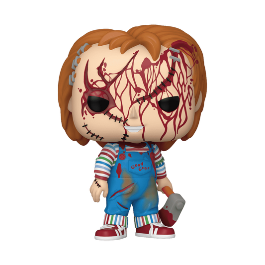 Funko Pop! Bride of Chucky Chucky #1694 Entertainment Earth Exclusive figure out of box