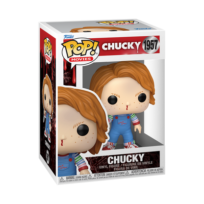 Chucky (Bloody Nose) Funko Pop! #1957 stock photo in-box from Chucky