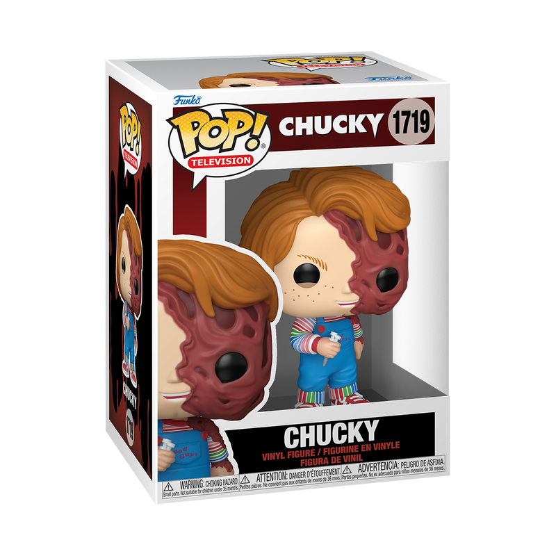 Chucky Melted Face Funko Pop Packaging