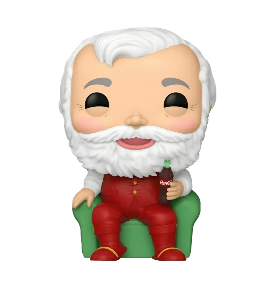 Coca-Cola Santa in Chair Funko Pop! #173 Funko Exclusive vinyl figure out of box