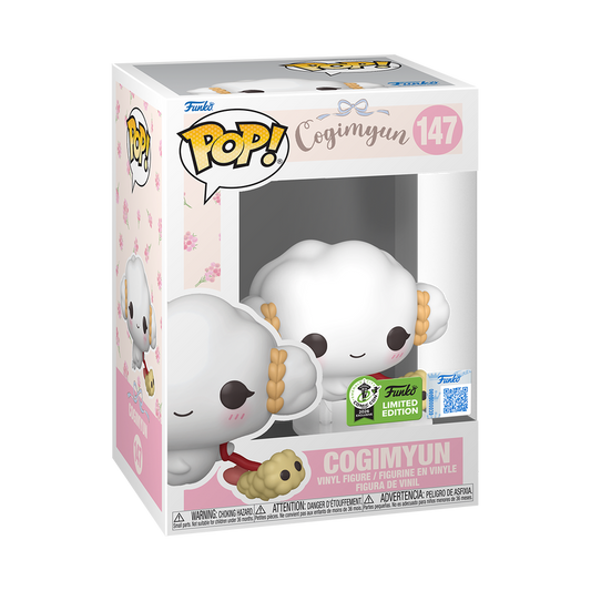 Cogimyun Funko Pop! #147 Emerald City Comic Con Official Convention Sticker stock photo in-box from Cogimyun