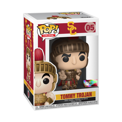 Tommy Trojan Funko Pop! #05 stock photo in-box from College Mascots USC
