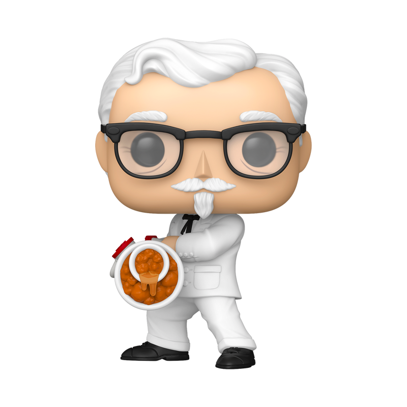 Funko Pop! Funko Fusion Colonel Sanders with Nugget Launcher #1115 figure out of box