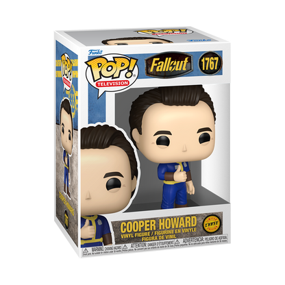 Funko Pop! Fallout Cooper Howard #1767 Chase Edition Funko Pop box packaging front view