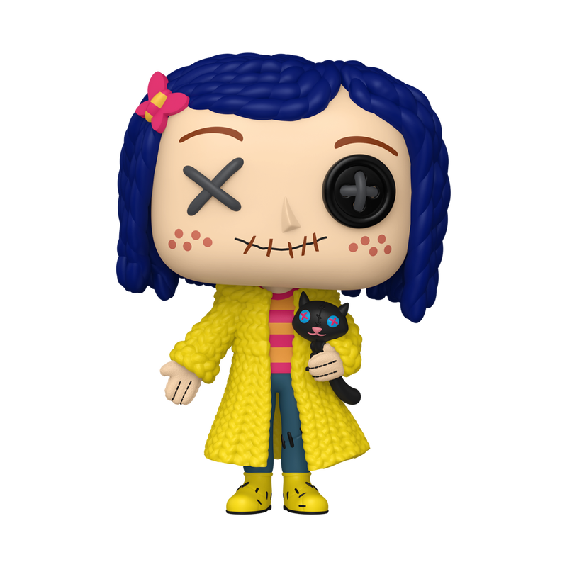 Coraline Patchwork Funko Pop! #2120 stock photo out-of-box from Coraline