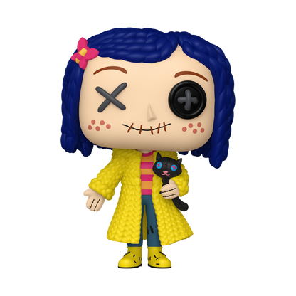 Coraline Patchwork Funko Pop! #2120 stock photo out-of-box from Coraline