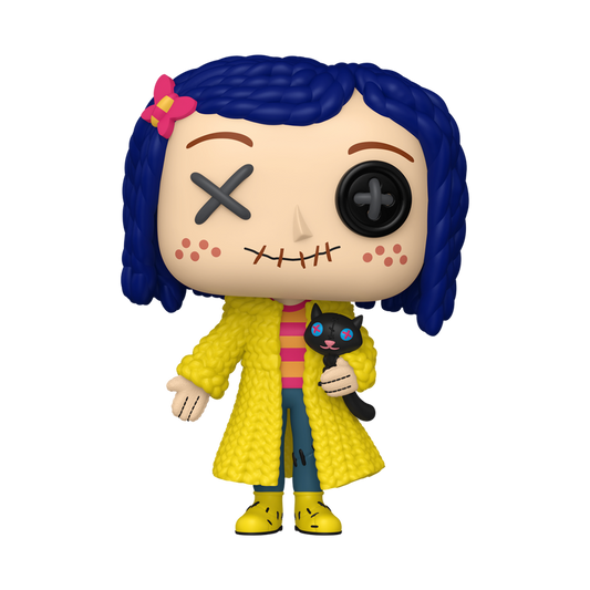 Coraline Patchwork Funko Pop! #2120 stock photo out-of-box from Coraline