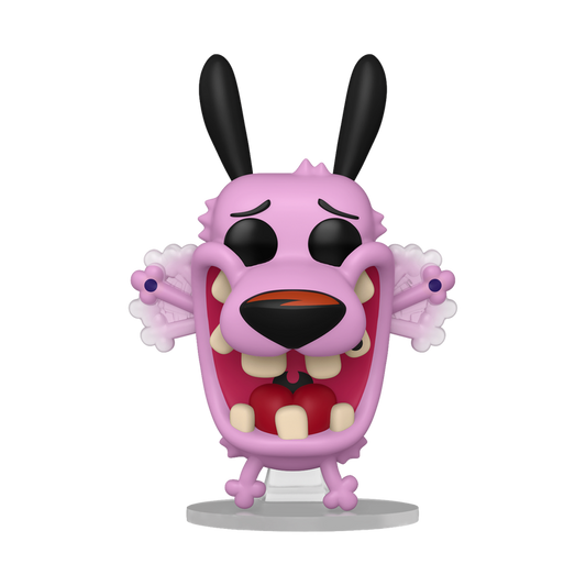 Courage Funko Pop! #2121 stock photo out-of-box from Courage the Cowardly Dog