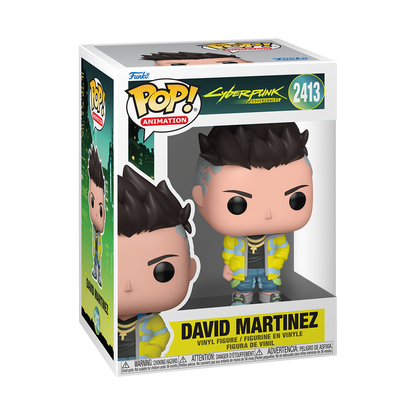 David Martinez Funko Pop! #2413 stock photo in-box from Cyberpunk Edgerunners