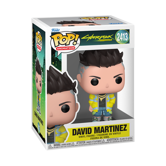 David Martinez Funko Pop! #2413 stock photo in-box from Cyberpunk Edgerunners