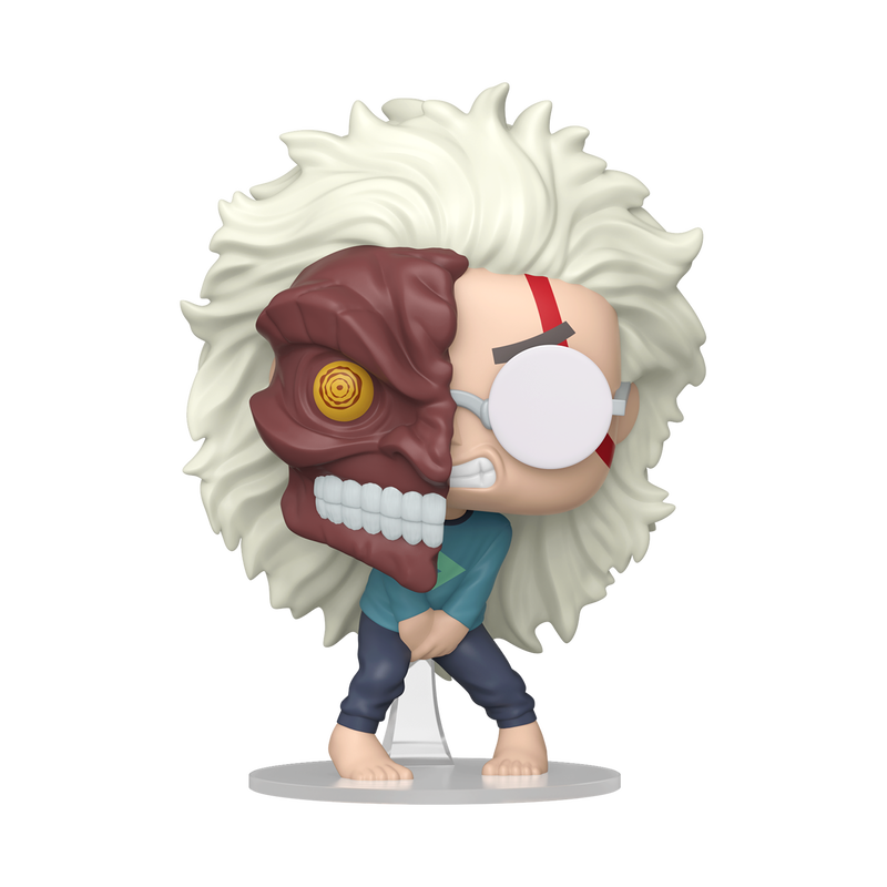 Okarun Mid-Transformation Funko Pop! #2387 stock photo out-of-box from Dandadan