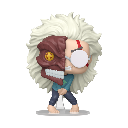 Okarun Mid-Transformation Funko Pop! #2387 stock photo out-of-box from Dandadan
