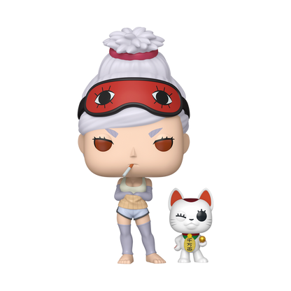 Seiko with Turbo Granny Funko Pop! #2154 Exclusive stock photo out-of-box from Dandadan
