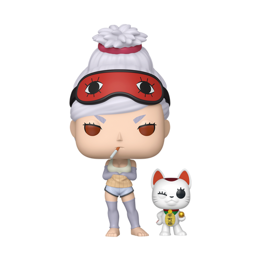 Seiko with Turbo Granny Funko Pop! #2154 Exclusive stock photo out-of-box from Dandadan