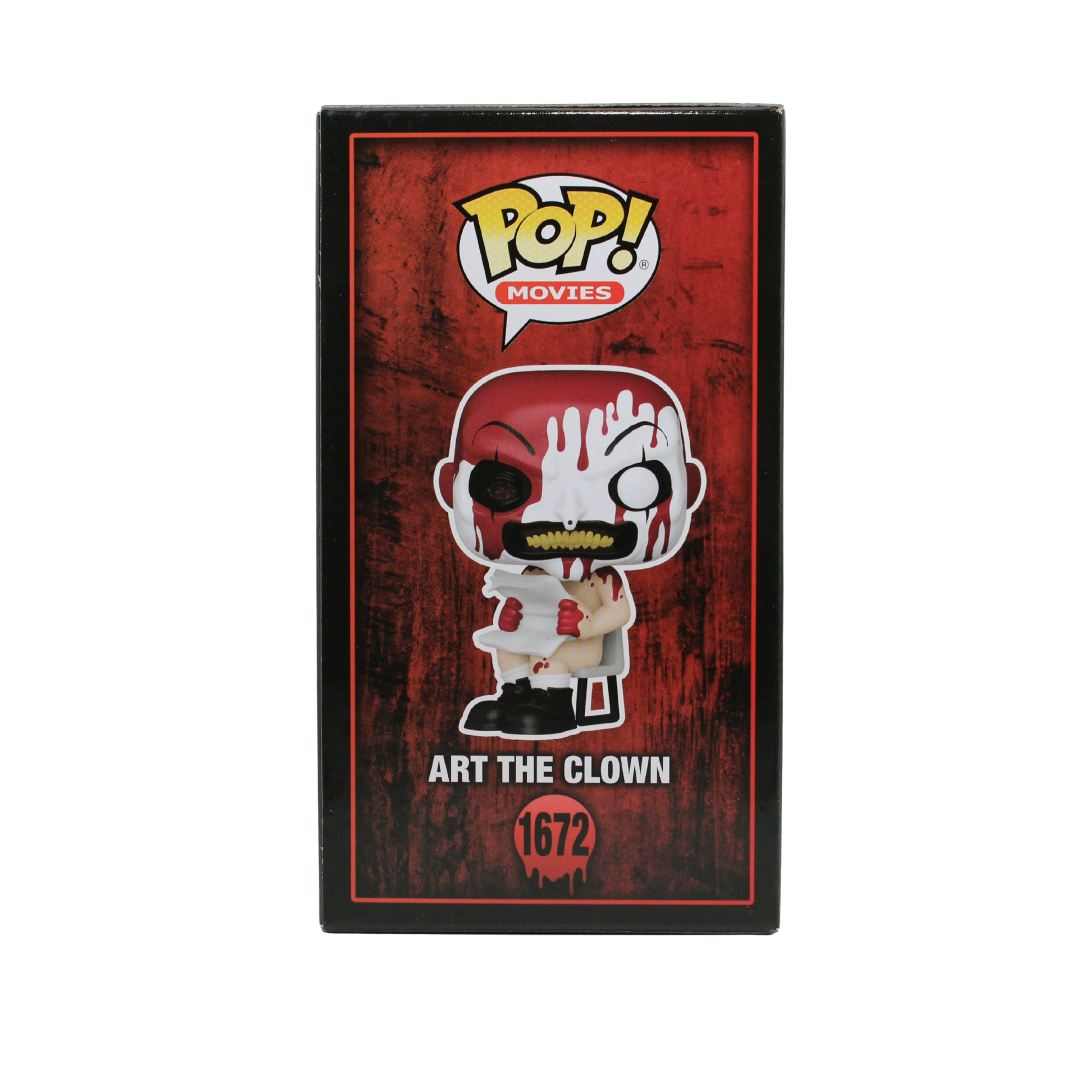 David Howard Thornton Signed Terrifier Art the Clown Hot Topic Scare Fair Funko Pop Figure Left Side