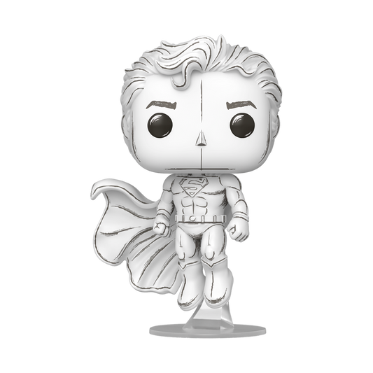 Superman (Sketched Deco) Funko Pop! #576 Limited Edition 9500 Pieces vinyl figure out of box from DC Comics