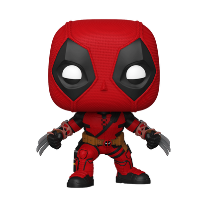 Deadpool with Claws Funko Pop! #1583 April Pool's Day stock photo out-of-box Deadpool