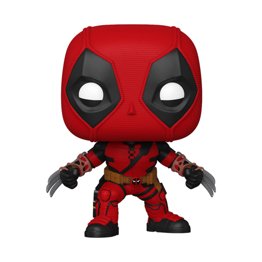 Deadpool with Claws Funko Pop! #1583 April Pool's Day stock photo out-of-box Deadpool