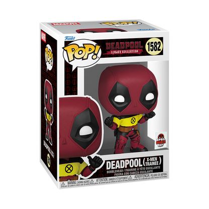 Deadpool X-Men Trainee Funko Pop! #1582 April Pool's Day stock photo in-box Deadpool