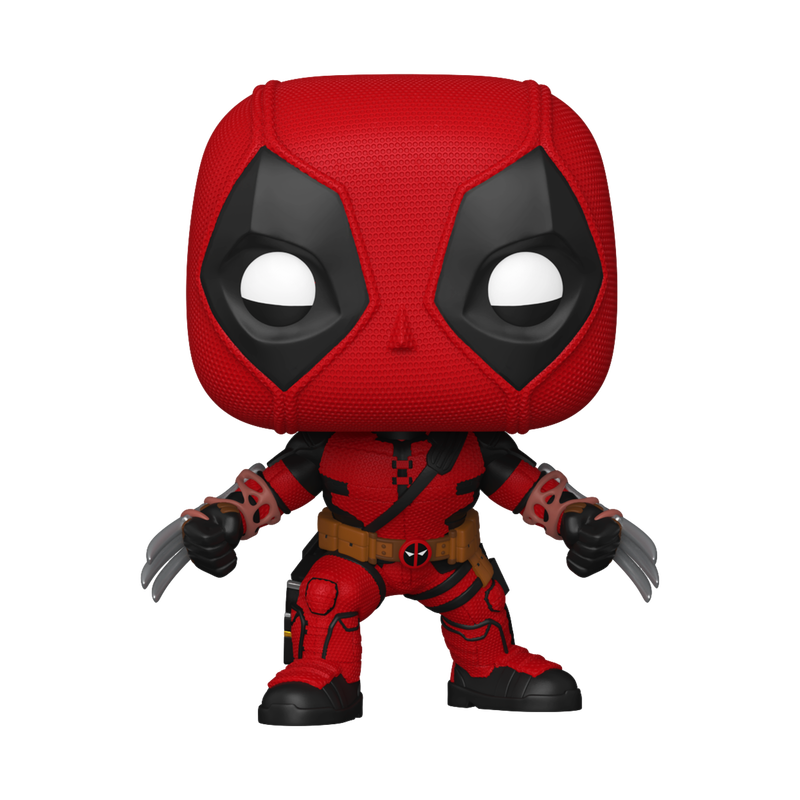 Deadpool with Claws Funko Pop! #1583 stock photo out-of-box from Deadpool and Wolverine