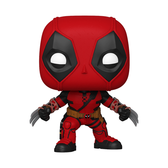 Deadpool with Claws Funko Pop! #1583 stock photo out-of-box from Deadpool and Wolverine