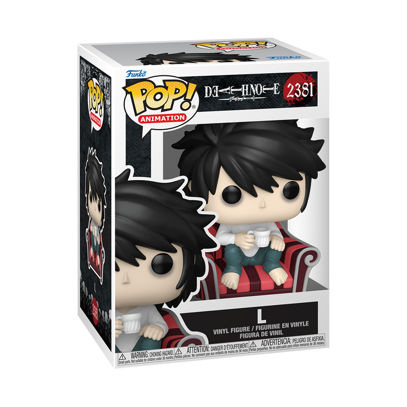 L Funko Pop! #2381 stock photo in-box from Death Note