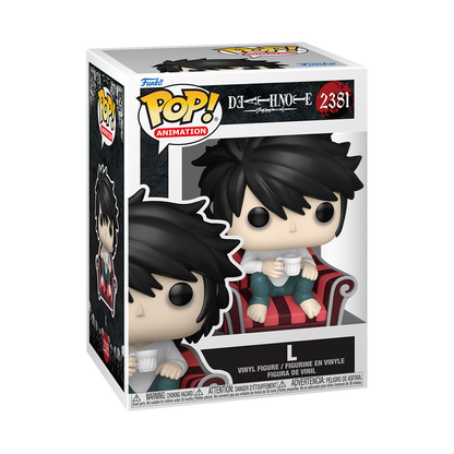 L Funko Pop! #2381 stock photo in-box from Death Note