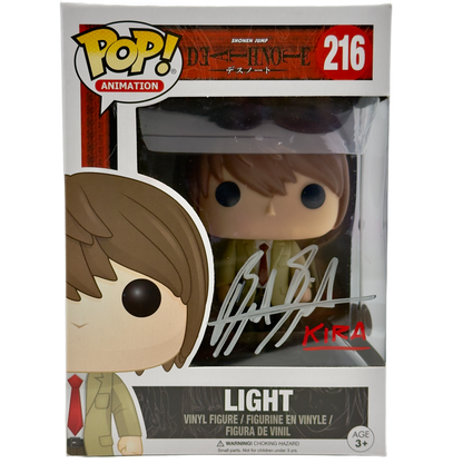 Light Funko Pop! #216 signed by Brad Swaile front in-box photo