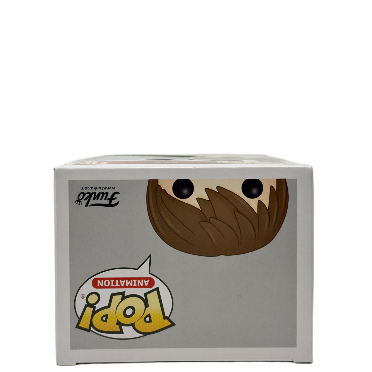 Top of box for Light Funko Pop! #216 signed by Brad Swaile