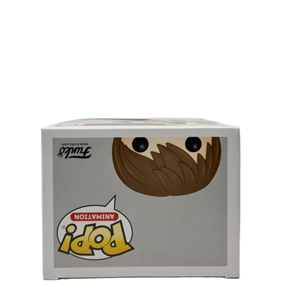 Top of box for Light Funko Pop! #216 signed by Brad Swaile